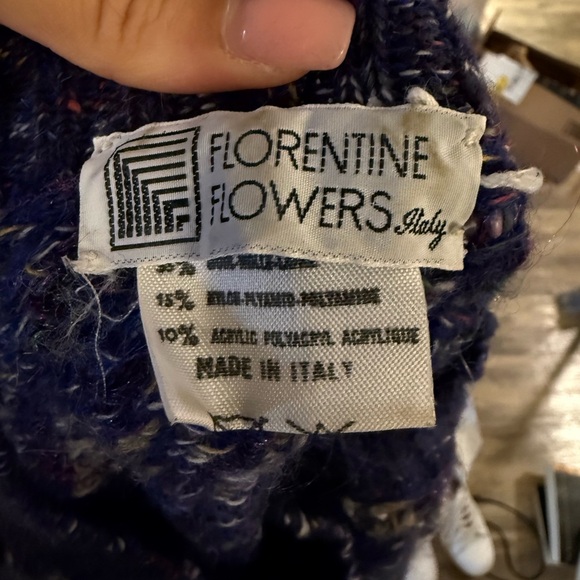 VINTAGE ITALIAN SWEATER | Multicolor Longsleeve Knit - Picture 5 of 5